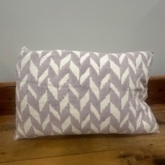 John Robshaw Textiles Lavender Linen Pillow - Picture 1 of 5